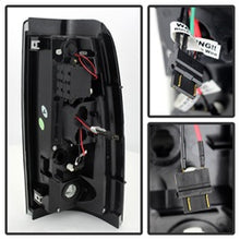 Load image into Gallery viewer, Chevy-Silverado-1500-03-06-(Not-Fit-Stepside)Led-Tail-Lights-Blk-Smke-Alt-Yd-Cs03-Led-Bsm