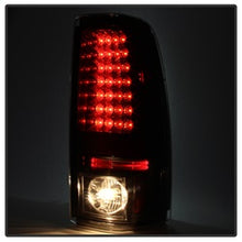 Load image into Gallery viewer, Chevy-Silverado-1500-03-06-(Not-Fit-Stepside)Led-Tail-Lights-Blk-Smke-Alt-Yd-Cs03-Led-Bsm