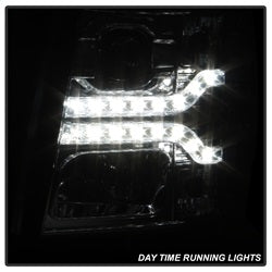 Chevy-Silverado-1500-07-13-V2-Projector-Headlights---Led-Drl---Chrome-Pro-Yd-Cs07v2-Drl-C
