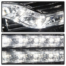 Chevy-Silverado-1500-07-13-V2-Projector-Headlights---Led-Drl---Chrome-Pro-Yd-Cs07v2-Drl-C