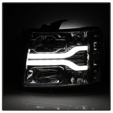 Load image into Gallery viewer, Chevy-Silverado-1500-07-13-Version-3-Projector-Headlights---Chrome-Pro-Yd-Cs07v3-Lbdrl-C