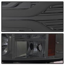 Load image into Gallery viewer, Chevy-Silverado-1500-07-13-Version-3-Projector-Headlights---Smoke-Pro-Yd-Cs07v3-Lbdrl-Sm