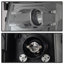 Chevy-Silverado-1500-07-13-Version-3-Projector-Headlights---Smoke-Pro-Yd-Cs07v3-Lbdrl-Sm