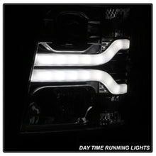 Load image into Gallery viewer, Chevy-Silverado-1500-07-13-Version-3-Projector-Headlights---Smoke-Pro-Yd-Cs07v3-Lbdrl-Sm