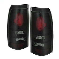 Chevy-Silverado-1500-99-02-(Not-Fit-Stepside)-Euro-Style-Tail-Lights-Blk-Smke-Alt-Yd-Cs99-Bsm