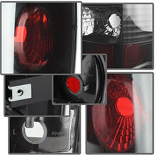 Load image into Gallery viewer, Chevy-Silverado-1500-99-02-(Not-Fit-Stepside)-Euro-Style-Tail-Lights-Blk-Smke-Alt-Yd-Cs99-Bsm
