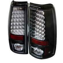 Load image into Gallery viewer, Chevy-Silverado-1500-99-02-(Not-Fit-Stepside)-Led-Tail-Lights-Blk-Alt-Yd-Cs99-Led-Bk