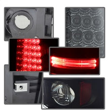 Load image into Gallery viewer, Chevy-Silverado-1500-99-02-(Not-Fit-Stepside)-Led-Tail-Lights-Blk-Smke-Alt-Yd-Cs99-Led-Bsm