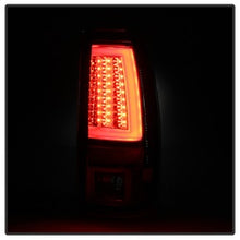 Load image into Gallery viewer, Chevy-Silverado-15002500-03-06-Version-2-Led-Tail-Lights---Black-Alt-Yd-Cs03v2-Led-Bk