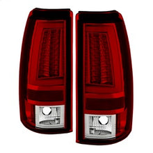Load image into Gallery viewer, Chevy-Silverado-15002500-03-06-Version-2-Led-Tail-Lights---Red-Clear-Alt-Yd-Cs03v2-Led-Rc
