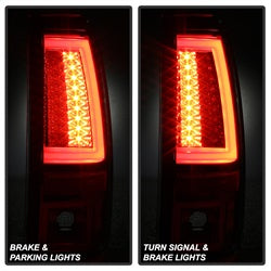 Chevy-Silverado-15002500-03-06-Version-2-Led-Tail-Lights---Red-Smoke-Alt-Yd-Cs03v2-Led-Rs