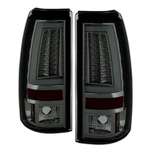 Load image into Gallery viewer, Chevy-Silverado-15002500-03-06-Version-2-Led-Tail-Lights---Smoke-Alt-Yd-Cs03v2-Led-Sm