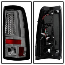 Load image into Gallery viewer, Chevy-Silverado-15002500-03-06-Version-2-Led-Tail-Lights---Smoke-Alt-Yd-Cs03v2-Led-Sm