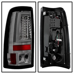 Chevy-Silverado-15002500-99-02-Version-2-Led-Tail-Lights---Smoke-Alt-Yd-Cs99v2-Led-Sm