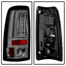 Load image into Gallery viewer, Chevy-Silverado-15002500-99-02-Version-2-Led-Tail-Lights---Smoke-Alt-Yd-Cs99v2-Led-Sm
