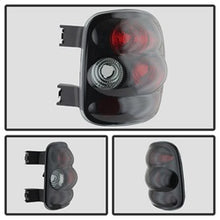 Load image into Gallery viewer, Chevy-Silverado-Stepside-99-04-Euro-Style-Tail-Lights-Black-Smoke-Alt-Yd-Cs99sts-Bsm