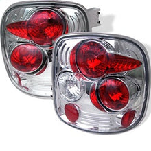 Load image into Gallery viewer, Chevy-Silverado-Stepside-99-04-Euro-Style-Tail-Lights-Chrome-Alt-Yd-Cs99sts-C