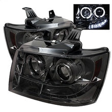 Load image into Gallery viewer, Chevy-Suburban-1500-07-14-Projector-Headlights-Led-Halo-Led-Smke-Pro-Yd-Csub07-Hl-Sm