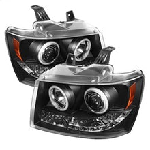 Load image into Gallery viewer, Chevy-Suburban-15002500-07-14-Projector-Headlights-Ccfl-Halo-Led-Black-Pro-Yd-Csub07-Ccfl-Bk