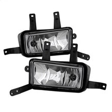 Load image into Gallery viewer, Chevy-Suburban-Tahoe-2015-17-Oem-Fog-Lights-WChrm-Trim-Cover-And-Switch-Clear-Fl-Ctah15-C