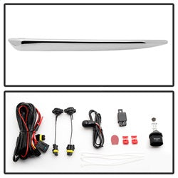 Chevy-Suburban-Tahoe-2015-17-Oem-Fog-Lights-WChrm-Trim-Cover-And-Switch-Clear-Fl-Ctah15-C