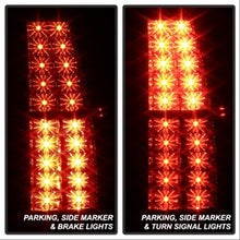 Load image into Gallery viewer, Chevy-SuburbanGmc-YukonYukon-Denali-07-14-Led-Tail-Lights-Blk-Smke-Alt-Yd-Csub07-Led-Bsm