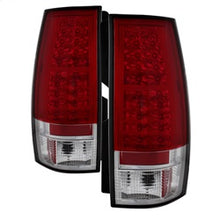 Load image into Gallery viewer, Chevy-SuburbanGmc-YukonYukon-Denali-07-14-Led-Tail-Lights-Red-Clear-Alt-Yd-Csub07-Led-Rc