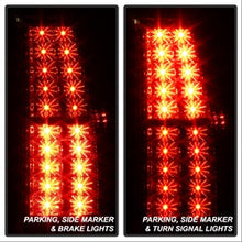 Load image into Gallery viewer, Chevy-SuburbanGmc-YukonYukon-Denali-07-14-Led-Tail-Lights-Red-Clear-Alt-Yd-Csub07-Led-Rc
