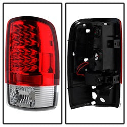 Chevy-SuburbanTahoe-15002500-00-06-Led-Tail-Lights-Red-Clear-Alt-Yd-Cd00-Led-Rc