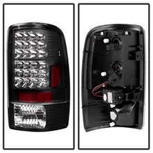 Load image into Gallery viewer, Chevy-SuburbanTahoe-15002500-00-06Gmc-Yukon-Led-Tail-Lights-Black-Alt-Yd-Cd00-Led-Bk