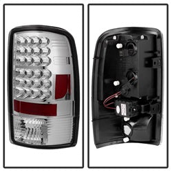 Chevy-SuburbanTahoe-15002500-00-06Gmc-Yukon-Led-Tail-Lights-Chrome-Alt-Yd-Cd00-Led-C