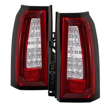 Load image into Gallery viewer, Chevy-Tahoe--Suburban-15-17-Led-Tail-Lights---Red-Clear-(Alt-Yd-Cta15-Led-Rc)
