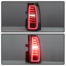 Load image into Gallery viewer, Chevy-Tahoe--Suburban-15-17-Light-Bar-Led-Tail-Lights---Black-(Alt-Yd-Cta15-Led-Bk)