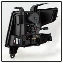 Load image into Gallery viewer, Chevy-Tahoe--Suburban-2015--2016-Projector-Headlights---Drl-Led---Black-Pro-Yd-Cta15-Drl-Bk
