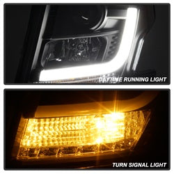 Chevy-Tahoe--Suburban-2015--2016-Projector-Headlights---Drl-Led---Black-Pro-Yd-Cta15-Drl-Bk