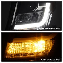 Load image into Gallery viewer, Chevy-Tahoe--Suburban-2015--2016-Projector-Headlights---Drl-Led---Black-Pro-Yd-Cta15-Drl-Bk