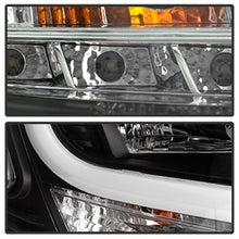 Load image into Gallery viewer, Chevy-Tahoe--Suburban-2015--2016-Projector-Headlights---Drl-Led---Black-Pro-Yd-Cta15-Drl-Bk
