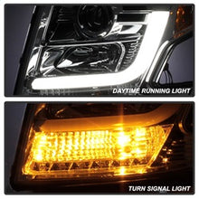 Load image into Gallery viewer, Chevy-Tahoe--Suburban-2015--2016-Projector-Headlights---Drl-Led---Chrome-Pro-Yd-Cta15-Drl-C
