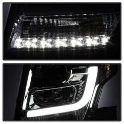 Chevy-Tahoe--Suburban-2015--2016-Projector-Headlights---Drl-Led---Smoke-Pro-Yd-Cta15-Drl-Sm