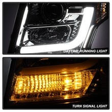 Load image into Gallery viewer, Chevy-Tahoe--Suburban-2015--2016-Projector-Headlights---Drl-Led---Smoke-Pro-Yd-Cta15-Drl-Sm