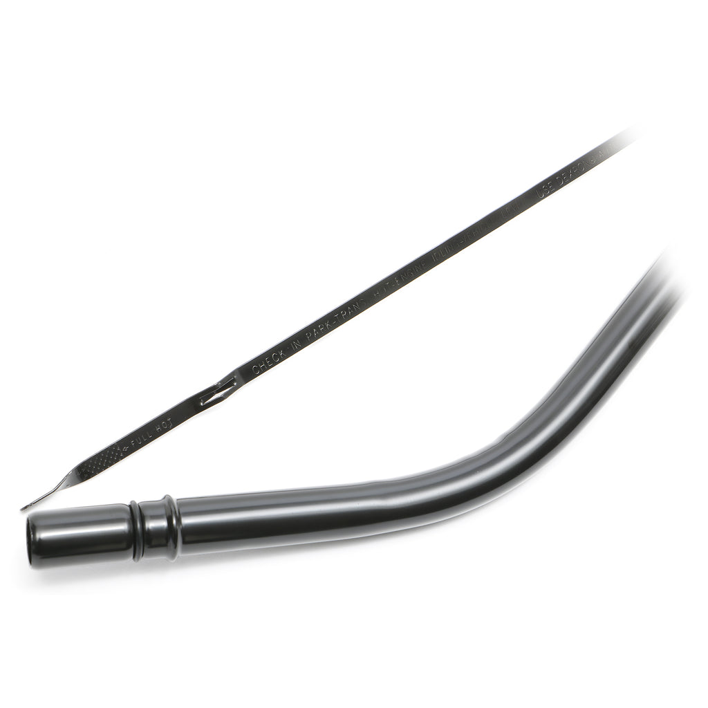 Chevy-Th350-Trans-Fluid-Dipstick-Aluminum-HandleSteel-Tube-27In-Long-Black