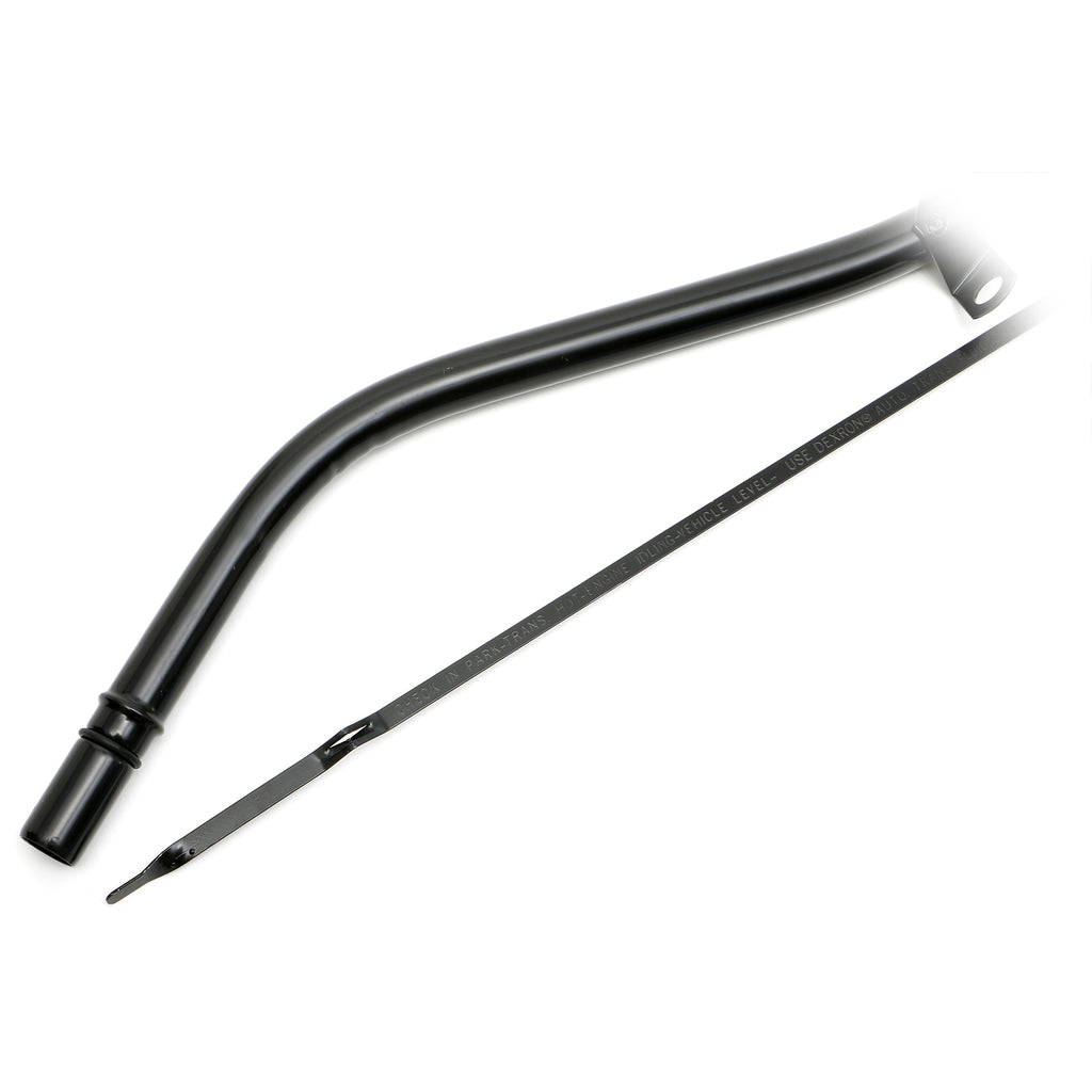 Chevy-Th350-Trans.-Dipstick;-Oe-Style;-27-In.-Long;-Steel--Black-Finish