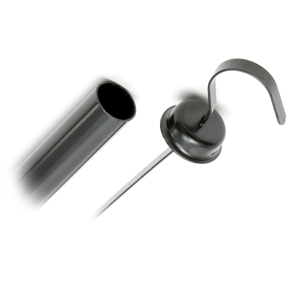 Chevy-Th350-Trans.-Dipstick;-Oe-Style;-27-In.-Long;-Steel--Black-Finish