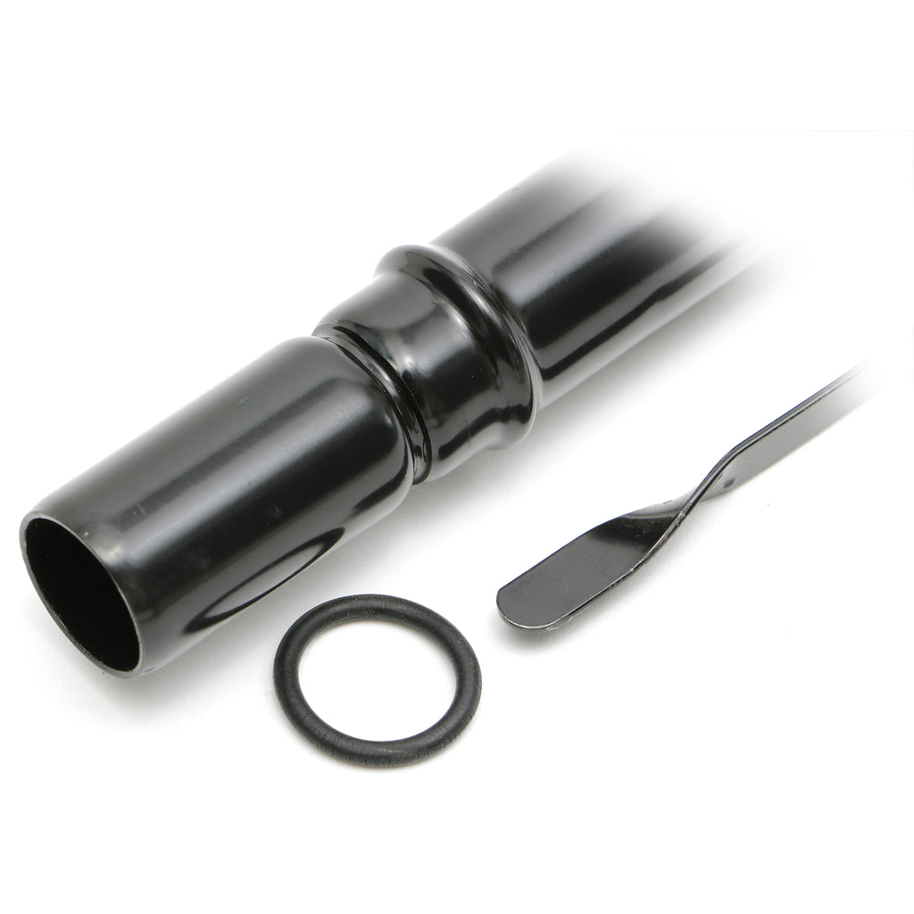 Chevy-Th350-Trans.-Dipstick;-Oe-Style;-27-In.-Long;-Steel--Black-Finish