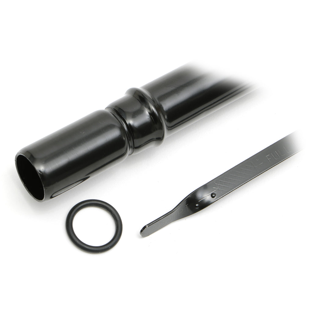 Chevy-Th400-Trans-Fluid-Dipstick-Aluminum-HandleSteel-Tube-24In-Long-Black