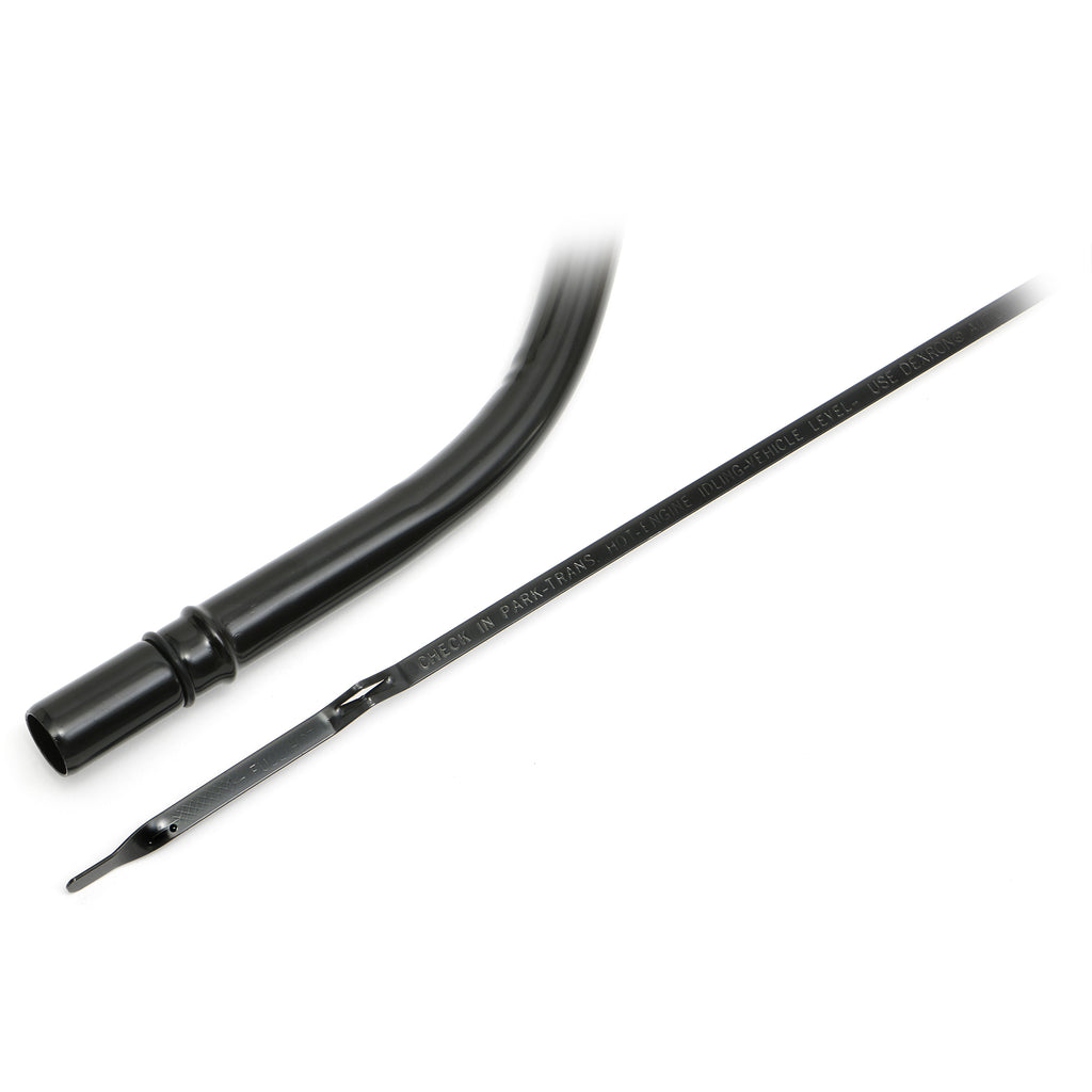 Chevy-Th400-Trans-Fluid-Dipstick-Aluminum-HandleSteel-Tube-24In-Long-Black