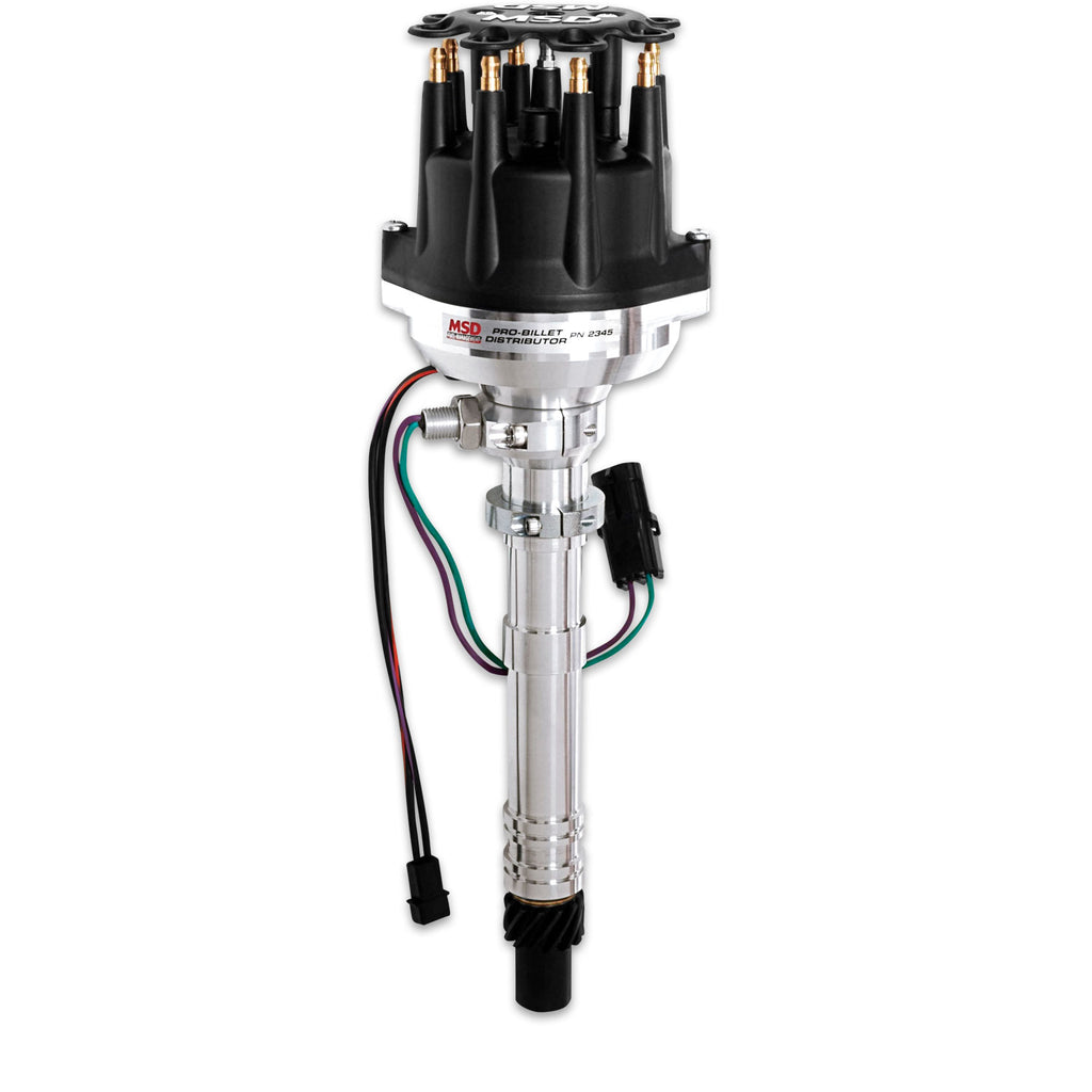 Chevy-V8-Cam-Sync-Distributor,-Magnetic-Pickup,-Standard-Cap