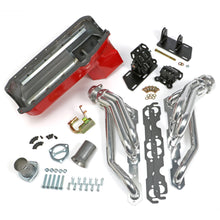 Load image into Gallery viewer, Chevy-V8-In-2Wd-S10--S15-Engine-Swap-Kit;-Htc-Coated-Headers--Angle-Plug-Head