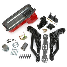 Load image into Gallery viewer, Chevy-V8-Into-2Wd-S10--S15-Engine-Swap-Kit;-Uncoated-Headers--Angle-Plug-Head