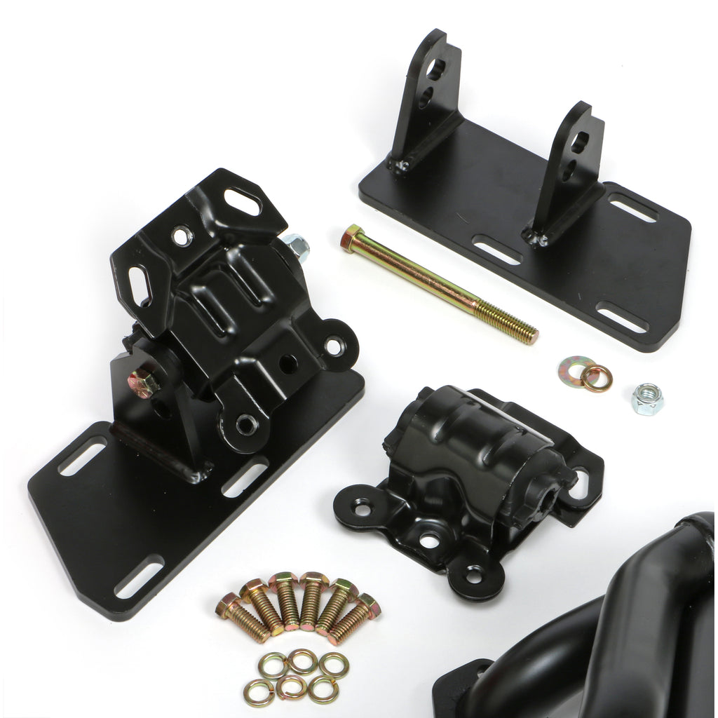 Chevy-V8-Into-2Wd-S10--S15-Engine-Swap-Kit;-Uncoated-Headers--Factory-Head